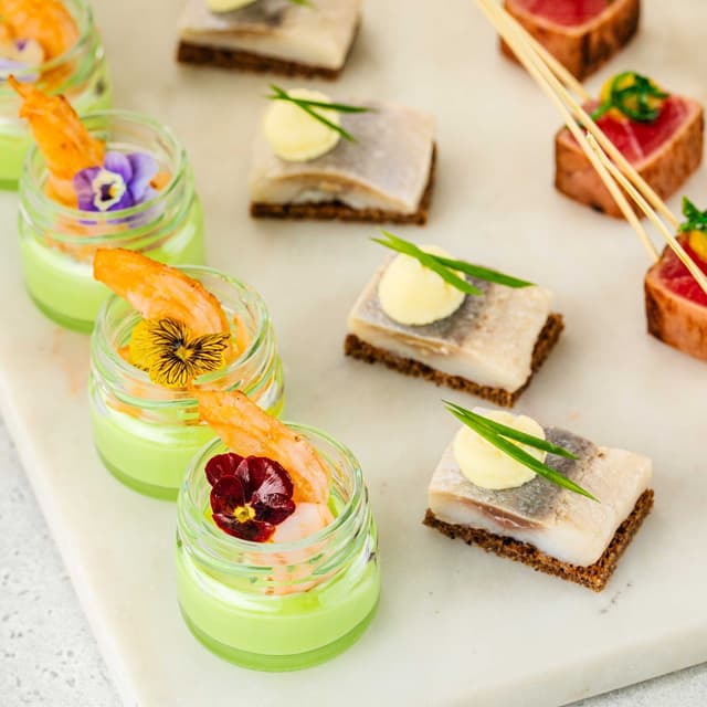 Сет канапе из морских деликатесов