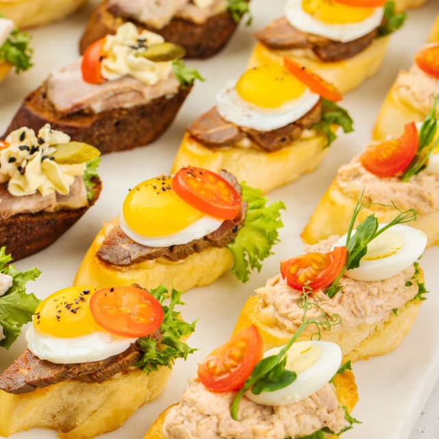 Сет авторских брускетт № 1 Сет авторских брускетт № 1