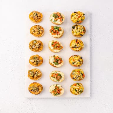 Сет вегетарианских брускетт №1