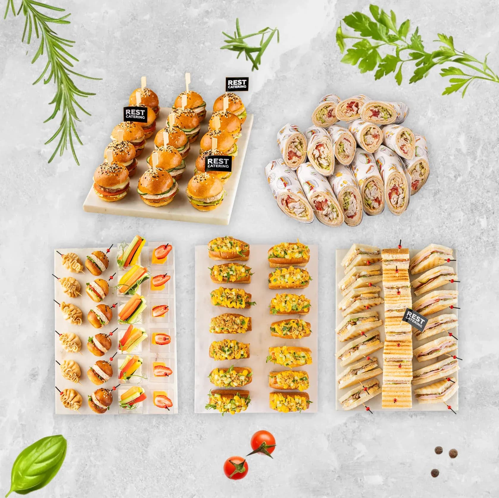 Сет "Стрит-фуд" на 16-20 персон