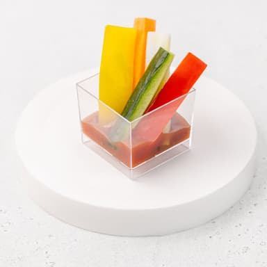 Овощи крудите с сальсой